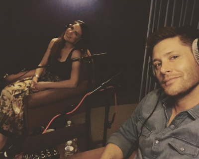 @jensenackles: "Recording some audio commentary with my Lovely birthday girl @danneelackles512 #episode1313 #spnfamily"
19.03.2018

